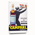 Vintage Campari Bitter Poster - Classic Italian Advertising Art
