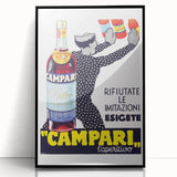 Vintage Campari Bitter Poster - Classic Italian Advertising Art