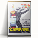 Vintage Campari Bitter Poster - Classic Italian Advertising Art