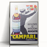 Vintage Campari Bitter Poster - Classic Italian Advertising Art