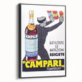 Vintage Campari Bitter Poster - Classic Italian Advertising Art