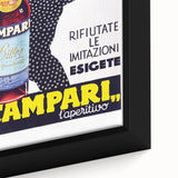 Vintage Campari Bitter Poster - Classic Italian Advertising Art
