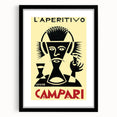 Vintage Campari "L'Aperitivo" Poster - Classic Italian Art by Depero