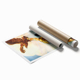 Vintage Advertising Poster - Campari Eagle Retro Wall Art