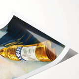 Vintage Advertising Poster - Campari Eagle Retro Wall Art