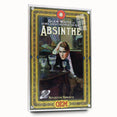 Absinthe Glen White Poster – Vintage Advertising Wall Art