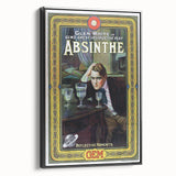 Absinthe Glen White Poster – Vintage Advertising Wall Art