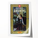 Absinthe Glen White Poster – Vintage Advertising Wall Art