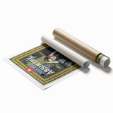 Absinthe Glen White Poster – Vintage Advertising Wall Art