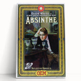 Absinthe Glen White Poster – Vintage Advertising Wall Art
