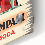 Vintage Campari Soda Poster - Classic Italian Advertising Art