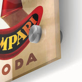 Vintage Campari Soda Poster - Classic Italian Advertising Art