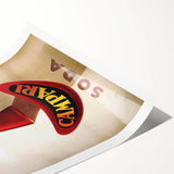 Vintage Campari Soda Poster - Classic Italian Advertising Art