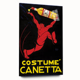 Vintage Costumé Canetta Poster - Classic Italian Advertising Art
