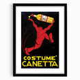 Vintage Costumé Canetta Poster - Classic Italian Advertising Art