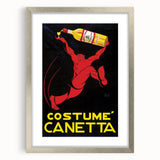 Vintage Costumé Canetta Poster - Classic Italian Advertising Art