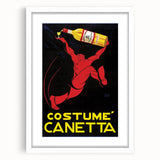 Vintage Costumé Canetta Poster - Classic Italian Advertising Art