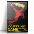 Vintage Costumé Canetta Poster - Classic Italian Advertising Art