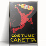 Vintage Costumé Canetta Poster - Classic Italian Advertising Art