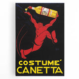 Vintage Costumé Canetta Poster - Classic Italian Advertising Art