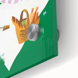 Vintage Cinzano Advertising Poster - Retro Zebra Wall Art