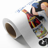 Vintage Grapp'Cur Advertising Poster - Retro Wine Wall Art