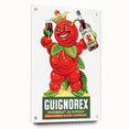 Vintage Guignorex Advertising Poster - Retro Cherry Wall Art