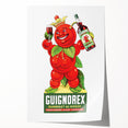 Vintage Guignorex Advertising Poster - Retro Cherry Wall Art
