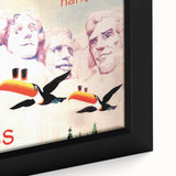 Vintage Guinness Draught Advertising Poster - Retro Toucan Wall Art