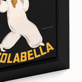 Vintage Vermouth Bianco Advertising Poster - Retro Italian Wall Art