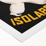 Vintage Vermouth Bianco Advertising Poster - Retro Italian Wall Art