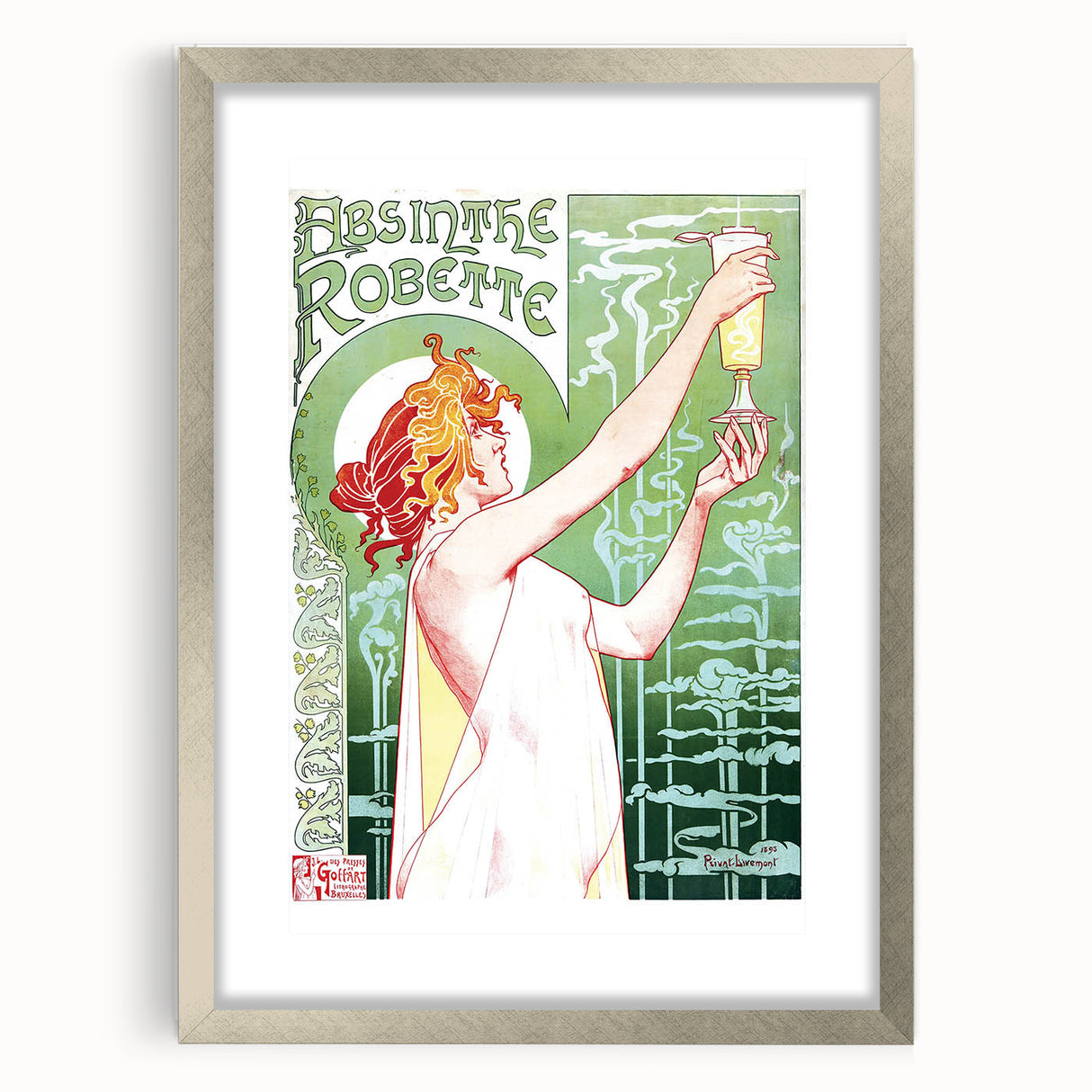 Vintage Absinthe Robette Poster: Retro Wall Art, Classic Advertising Print