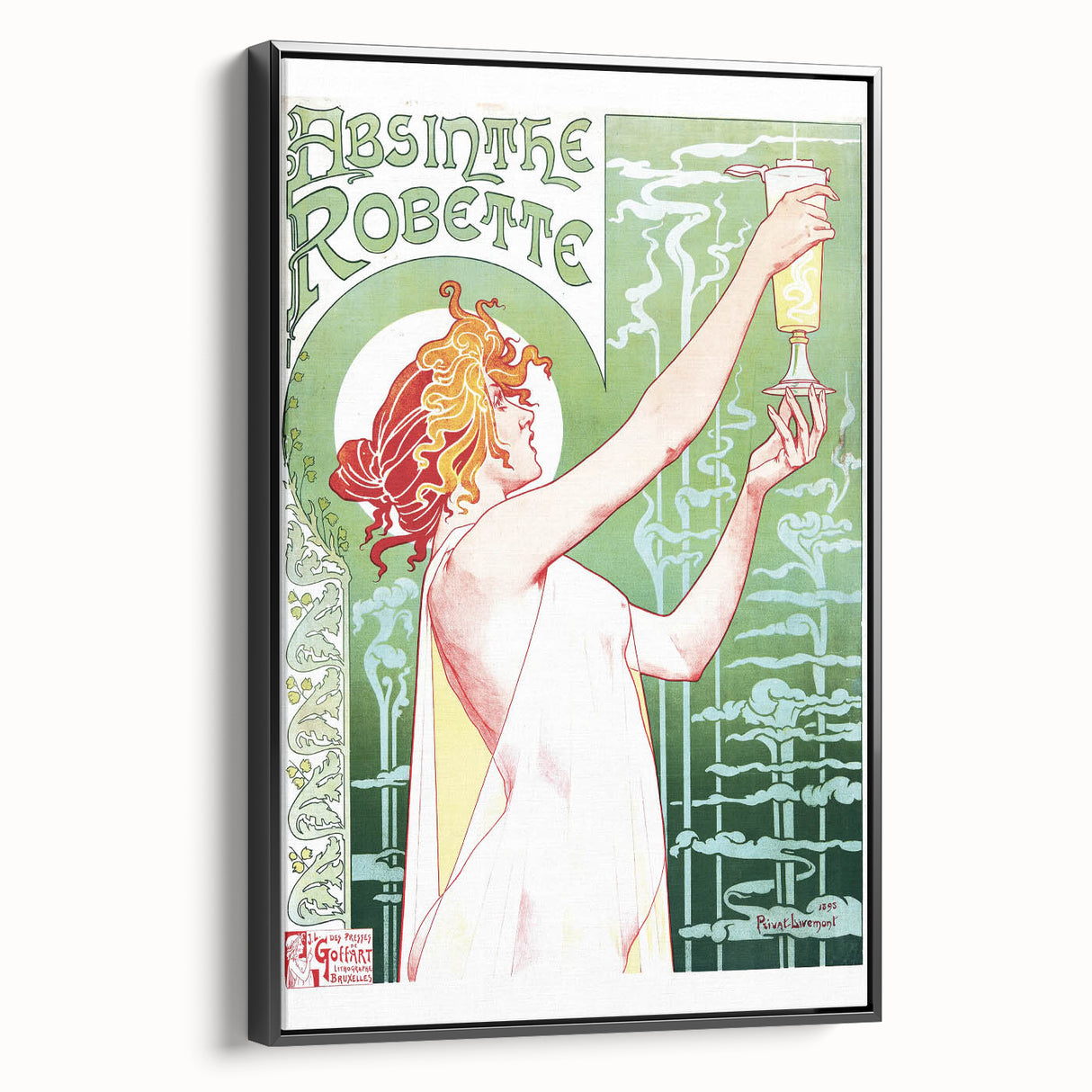 Vintage Absinthe Robette Poster: Retro Wall Art, Classic Advertising Print