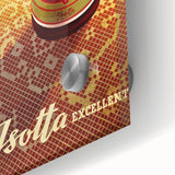 Vintage Jsotta Vermouth Advertising Poster - Retro Italian Wall Art