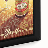 Vintage Jsotta Vermouth Advertising Poster - Retro Italian Wall Art