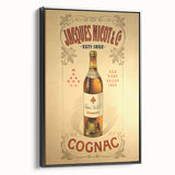 Vintage Jacques Nicot Cognac Advertising Poster - Retro Wall Art
