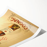 Vintage Jacques Nicot Cognac Advertising Poster - Retro Wall Art