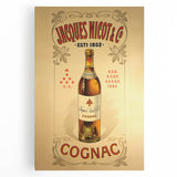 Vintage Jacques Nicot Cognac Advertising Poster - Retro Wall Art