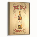Vintage Jacques Nicot Cognac Advertising Poster - Retro Wall Art