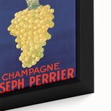 Vintage Joseph Perrier Champagne Advertising Poster - Retro Wall Art