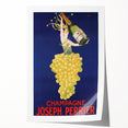 Vintage Joseph Perrier Champagne Advertising Poster - Retro Wall Art
