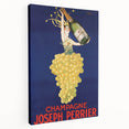 Vintage Joseph Perrier Champagne Advertising Poster - Retro Wall Art