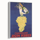 Vintage Joseph Perrier Champagne Advertising Poster - Retro Wall Art