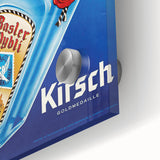 Vintage Basler-Dybli Kirsch Advertising Poster - Retro Wall Art