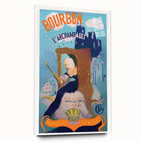 Vintage Bourbon L'Archambault Advertising Poster - Retro Wall Art