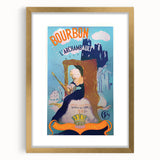 Vintage Bourbon L'Archambault Advertising Poster - Retro Wall Art