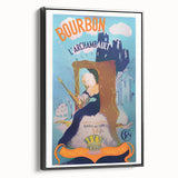 Vintage Bourbon L'Archambault Advertising Poster - Retro Wall Art