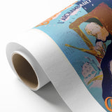 Vintage Bourbon L'Archambault Advertising Poster - Retro Wall Art