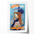 Vintage Bourbon L'Archambault Advertising Poster - Retro Wall Art