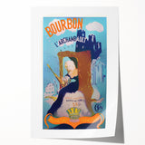 Vintage Bourbon L'Archambault Advertising Poster - Retro Wall Art